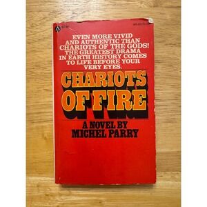 Chariots of Fire A Novel by Michel Parry 1977 Popular Library Sci Fi